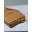 Pochette trapuntata con zip Gaby YSL Saint Laurent marrone