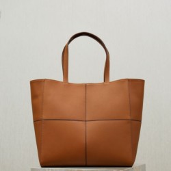 Cloni Borsa tote YSL Saint Laurent Carré Marrone firmate