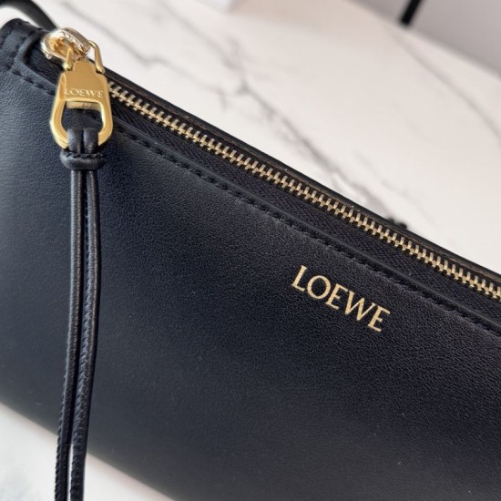 Cloni Borsa Loewe Joya Pouch Nappa Nero firmate