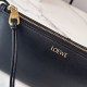 Cloni Borsa Loewe Joya Pouch Nappa Nero firmate