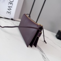 Replica di lusso Imitazioni borse griffate Loewe Joya Pouch Nappa Borgogna Imitazioni Cloni Imitazioni borse griffate Loewe Joya Pouch Nappa Borgogna firmate