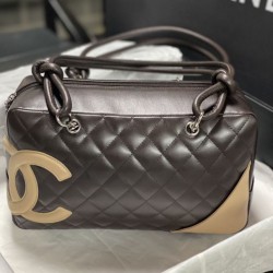Cloni Borsa da bowling Chanel Cambon Ligne Caffè firmate