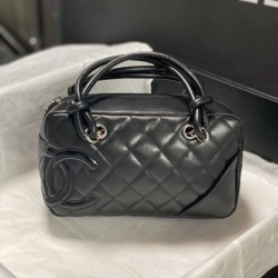 Cloni Borse Firmate Replica da bowling Chanel Cambon Ligne Nero firmate