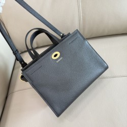 Replica di lusso Borsa tote Burberry Cotswolds nera Imitazioni Cloni Borsa tote Burberry Cotswolds nera firmate