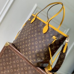 Replica di lusso Borse Imitazioni a tracolla LV Monogram Inside Out Neverfull MM M12708 Giallo Imitazioni Cloni Borse Imitazioni a tracolla LV Monogram Inside Out Neverfull MM M12708 Giallo firmate