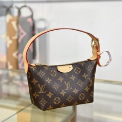 Replica di lusso Qualità superiore replica Louis Vuitton Pochette Hills M27509 Marrone Imitazioni Cloni Qualità superiore replica Louis Vuitton Pochette Hills M27509 Marrone firmate