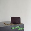 Borsa a tracolla Andiamo di Bottega Veneta su catena Borgogna