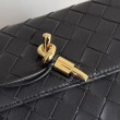 Borsa a tracolla Andiamo di Bottega Veneta su catena Nero