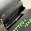 Borsa a tracolla Andiamo di Bottega Veneta su catena Nero