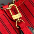 Borsa a tracolla LV Monogram Inside Out Neverfull MM M12708 Rossa