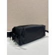 Replica Perfetta a tracolla Prada da uomo nylon/saffiano nera