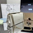 Borse Replica a tracolla Prada Tumulte piccola 1BD395 Bianco