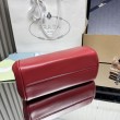 Imitazioni borse griffate a tracolla Prada Tumulte piccola 1BD395 Rosso