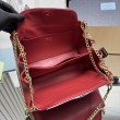 Imitazioni borse griffate a tracolla Prada Tumulte piccola 1BD395 Rosso