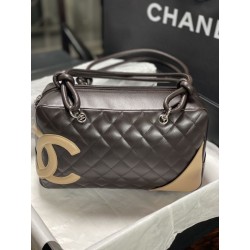 Borsa da bowling Chanel Cambon Ligne Caffè