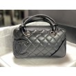 Borse Firmate Replica da bowling Chanel Cambon Ligne Nero