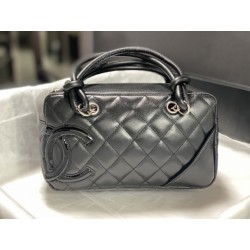 Borse Firmate Replica da bowling Chanel Cambon Ligne Nero