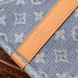 Borsa LV Keepall Bandoulière 45 M25334 Blu cielo