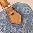 Borse Replica Alta Qualità LV Nano Speedy Denim M11212 blu