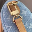Borse Replica Alta Qualità LV Nano Speedy Denim M11212 blu