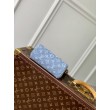 Borse Replica Alta Qualità LV Nano Speedy Denim M11212 blu