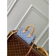Borse Replica Alta Qualità LV Nano Speedy Denim M11212 blu