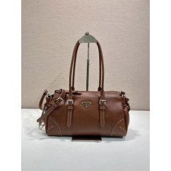 Borsa Prada Bonne con manico superiore 1BG628 Borgogna