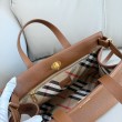Borse Replica tote Burberry Cotswolds Borgogna