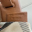 Borse Replica tote Burberry Cotswolds Borgogna