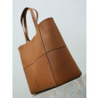 Borsa tote YSL Saint Laurent Carré Marrone