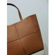 Borsa tote YSL Saint Laurent Carré Marrone