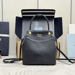 Cloni Borse tote mini Prada Carry 1BA496 Nero firmate