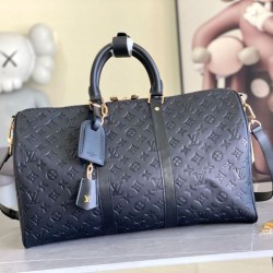 Cloni Borse Louis Vuitton Keepall Bandoulière 45 M26460 Nera firmate