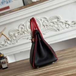 Replica di lusso Borse Firmate Hermès Birkin 25cm/30cm bicolore pelle Togo Nero/Rosso Imitazioni Cloni Borse Firmate Replica Hermès Birkin 25cm/30cm bicolore pelle Togo Nero/Rosso firmate