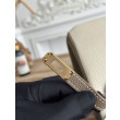 Borsa Hermès Birkin 25cm/30cm bicolore pelle Togo Bianco/Marrone