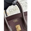 Borse Imitazioni Hermès Birkin 25cm/30cm bicolore pelle Togo Borgogna