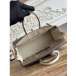 Imitazioni borse griffate Hermès Birkin 25cm/30cm bicolore pelle Togo Etoupe/Bianco
