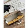 Borse Firmate Replica Hermès Birkin 25cm/30cm bicolore pelle Togo Giallo/Bianco