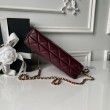 Borse Replica Alta Qualità shopping piccola Chanel 26S AS6248 Borgogna