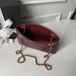 Borse Replica Alta Qualità shopping piccola Chanel 26S AS6248 Borgogna