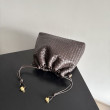 Borse con coulisse Bottega Veneta Intrecciato Caffè Borse con coulisse Bottega Veneta Intrecciato Caffè
