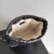 Borse con coulisse Bottega Veneta Intrecciato Nera