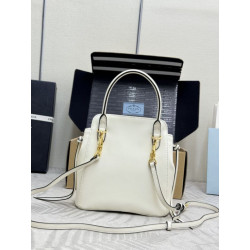 Borse tote mini Prada Carry 1BA496 Bianca