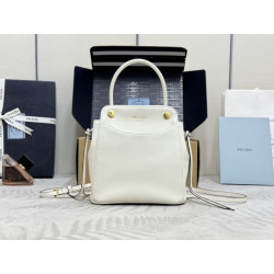 Borse tote mini Prada Carry 1BA496 Bianca