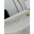 Borse tote mini Prada Carry 1BA496 Bianca Borse tote mini Prada Carry 1BA496 Bianca