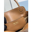 Borse tote mini Prada Carry 1BA496 Marrone Borse tote mini Prada Carry 1BA496 Marrone