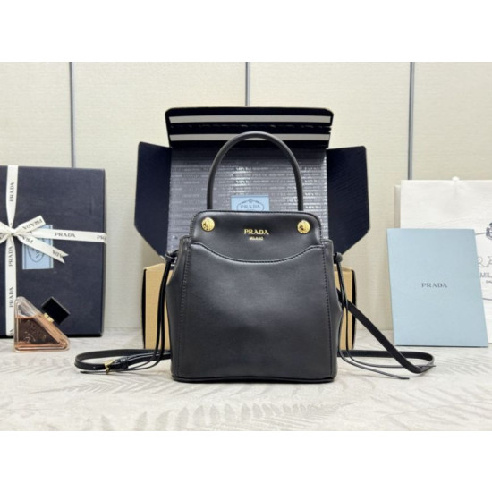 Borse tote mini Prada Carry 1BA496 Nero Borse tote mini Prada Carry 1BA496 Nero