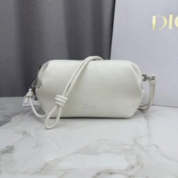 Pochette Dior Bow Bianco