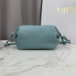 Pochette Dior Bow blu tormalina Pochette Dior Bow blu tormalina