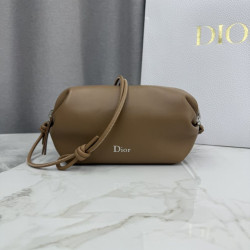 Pochette Dior Bow Marrone